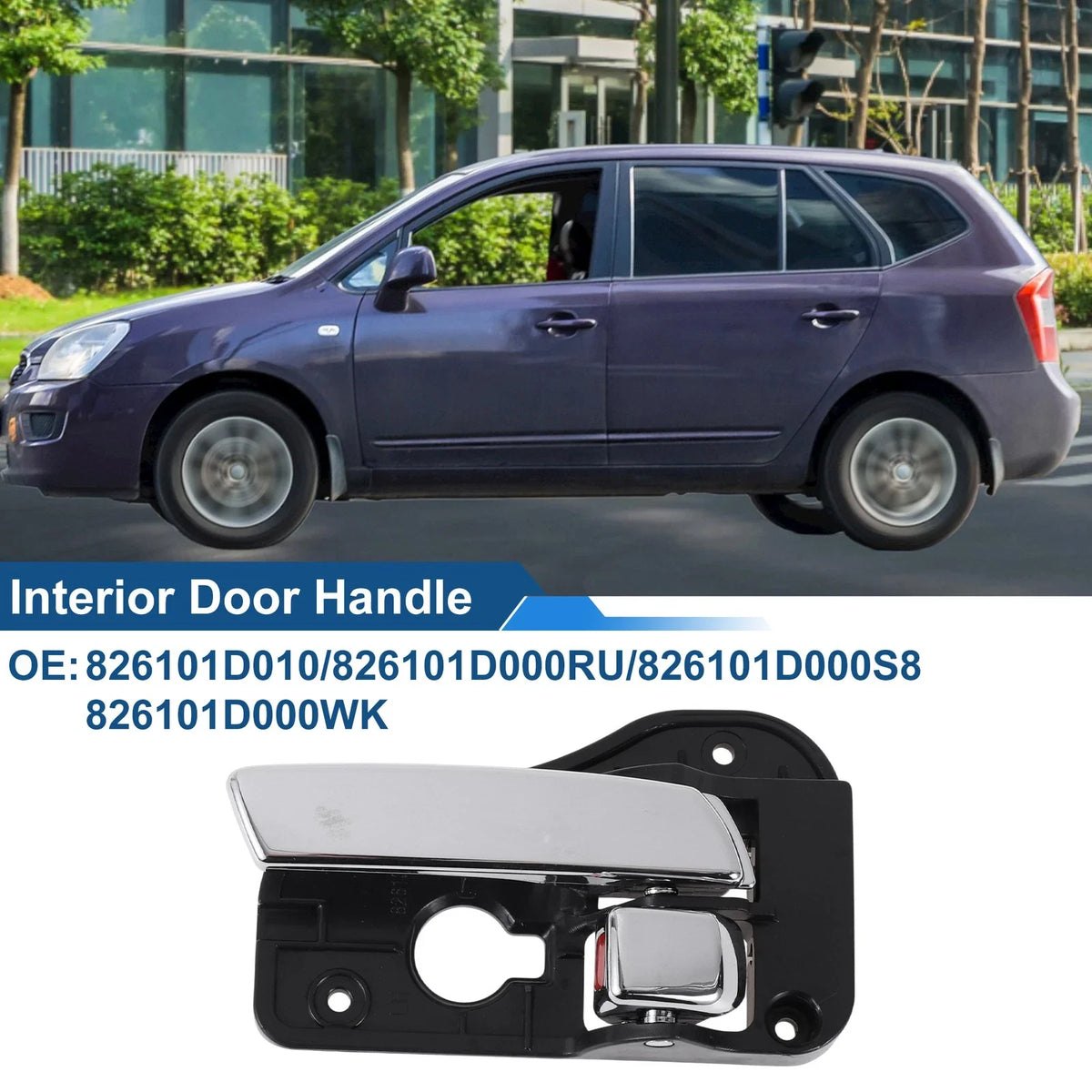 Front Passenger Side Interior Door Handle for Kia Rondo (2007–2012) No. 826101D010