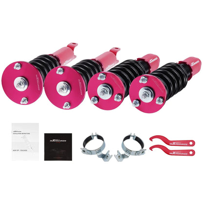 Lowering Coilovers Kit for Honda Accord 1990-1997 with Adjustable Shocks