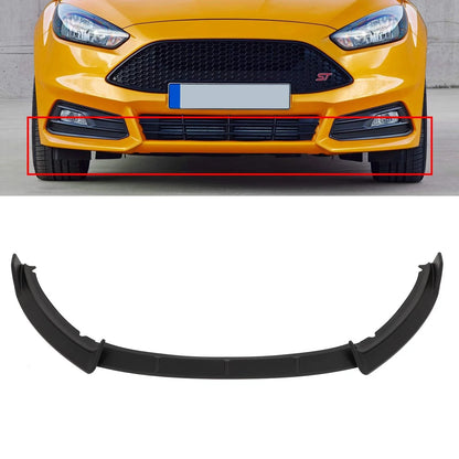 2013-2014 Ford Focus ST Matte Black Front Lip Spoiler