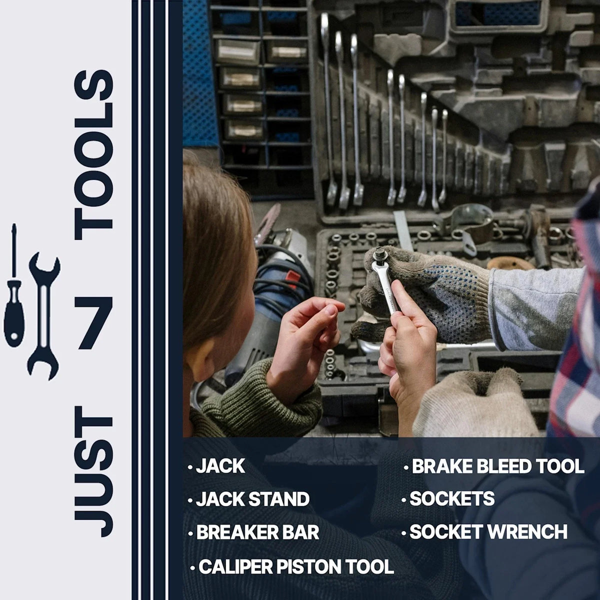 Front Brake Pad Set for RC F GS LS460 Lexus (2012-2017)