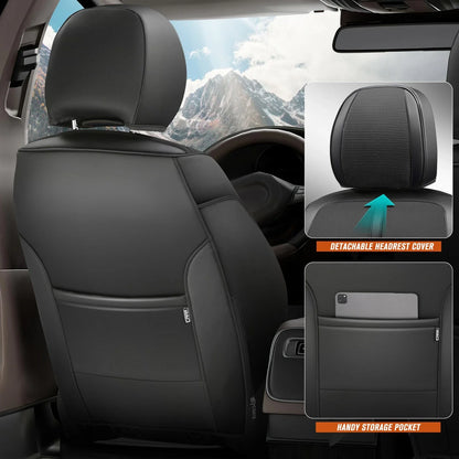 Front Row Bucket Seat Cover in Black - Universal Fit, Sport Series