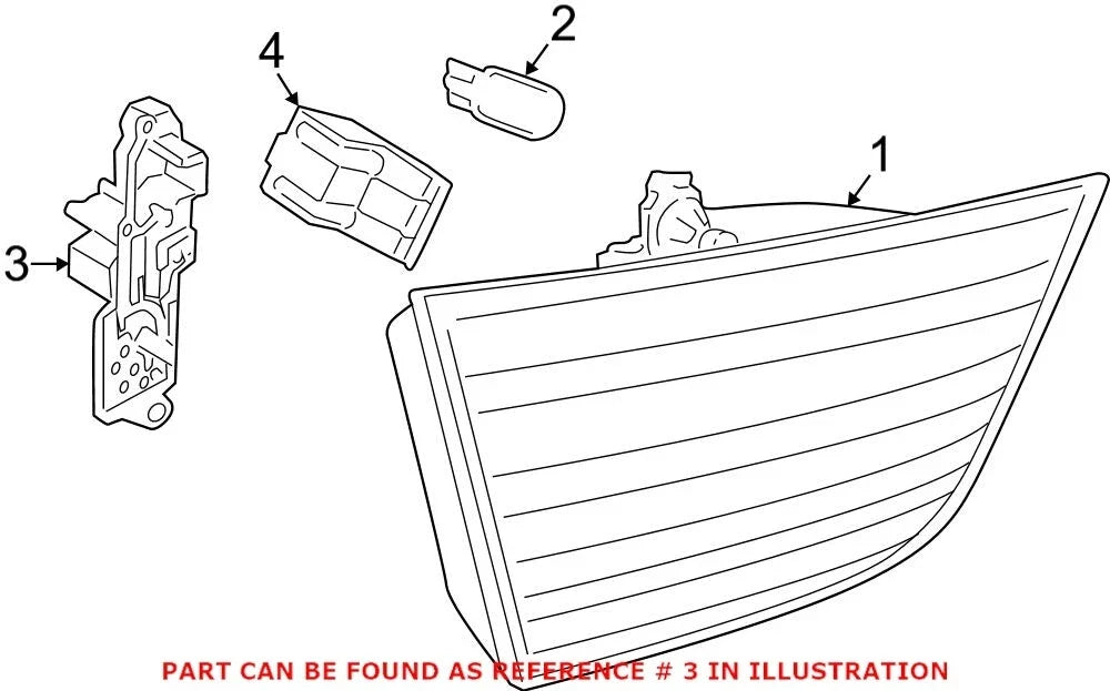 Tail Light Socket for BMW (63217288199)