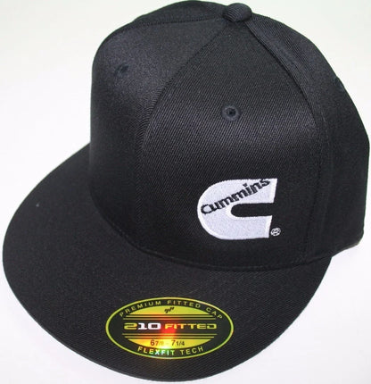 Flat Bill Hat for Ram L/XL by Cummins Flex Fit