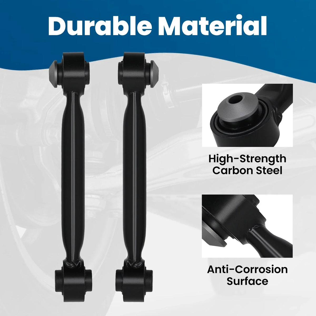2X Rear Lower Forward Control Arms for Fusion MKZ (2013–2019)