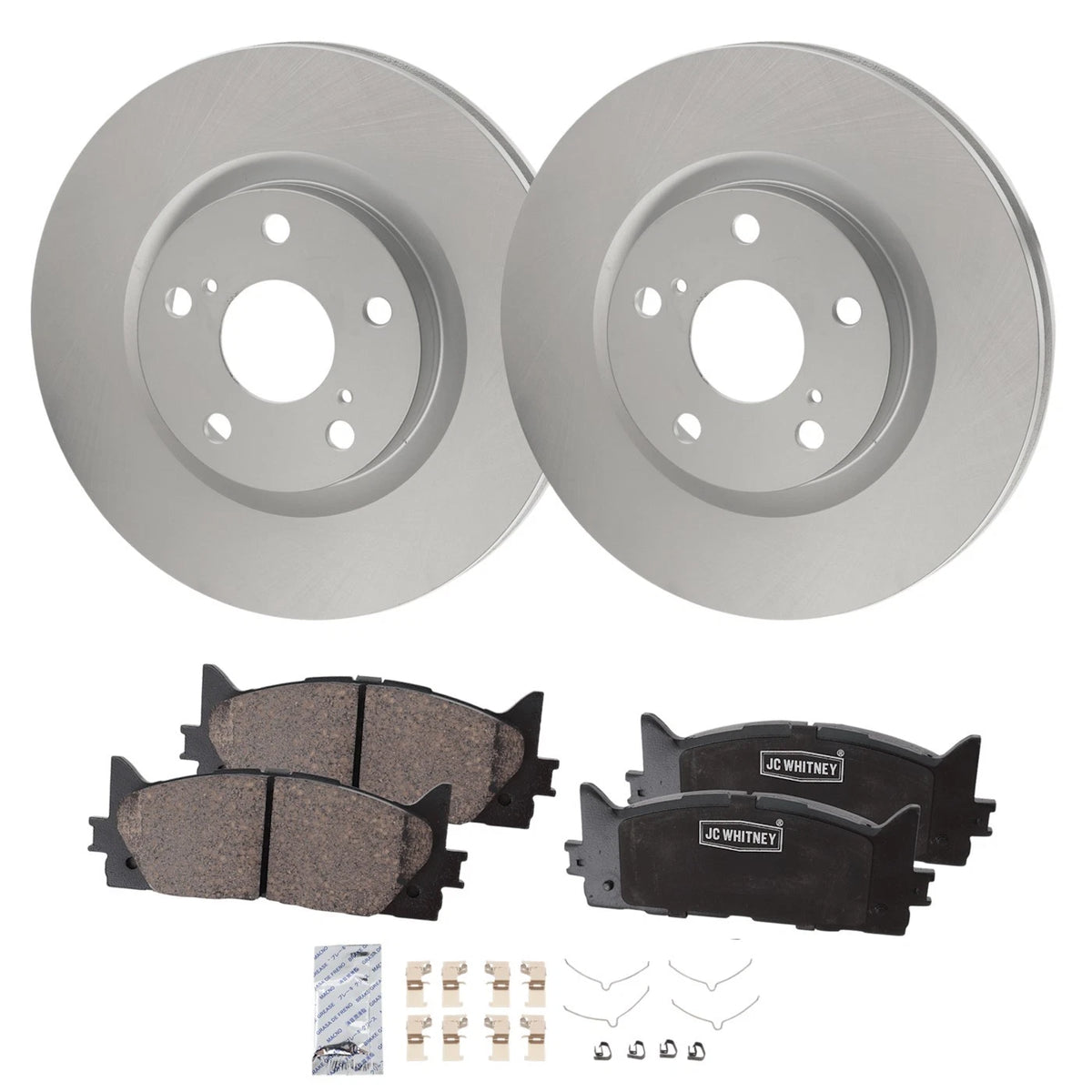 Front Brake Disc Rotors and Pads Kit for Toyota Avalon Lexus ES350 ES300h Camry (2000–2023)