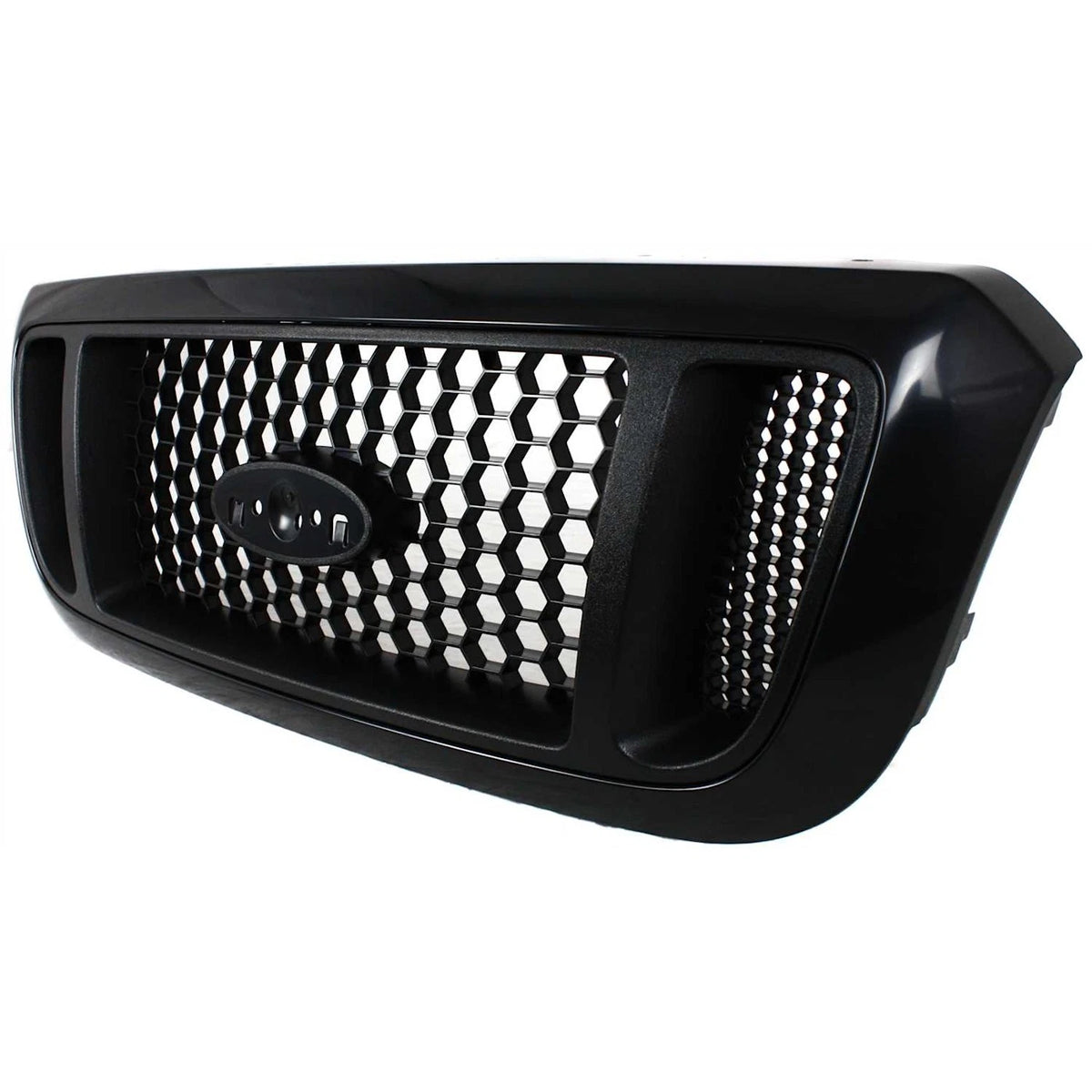 Grille for Ford Ranger (2004–2005) Textured Black Shell with Silver Insert