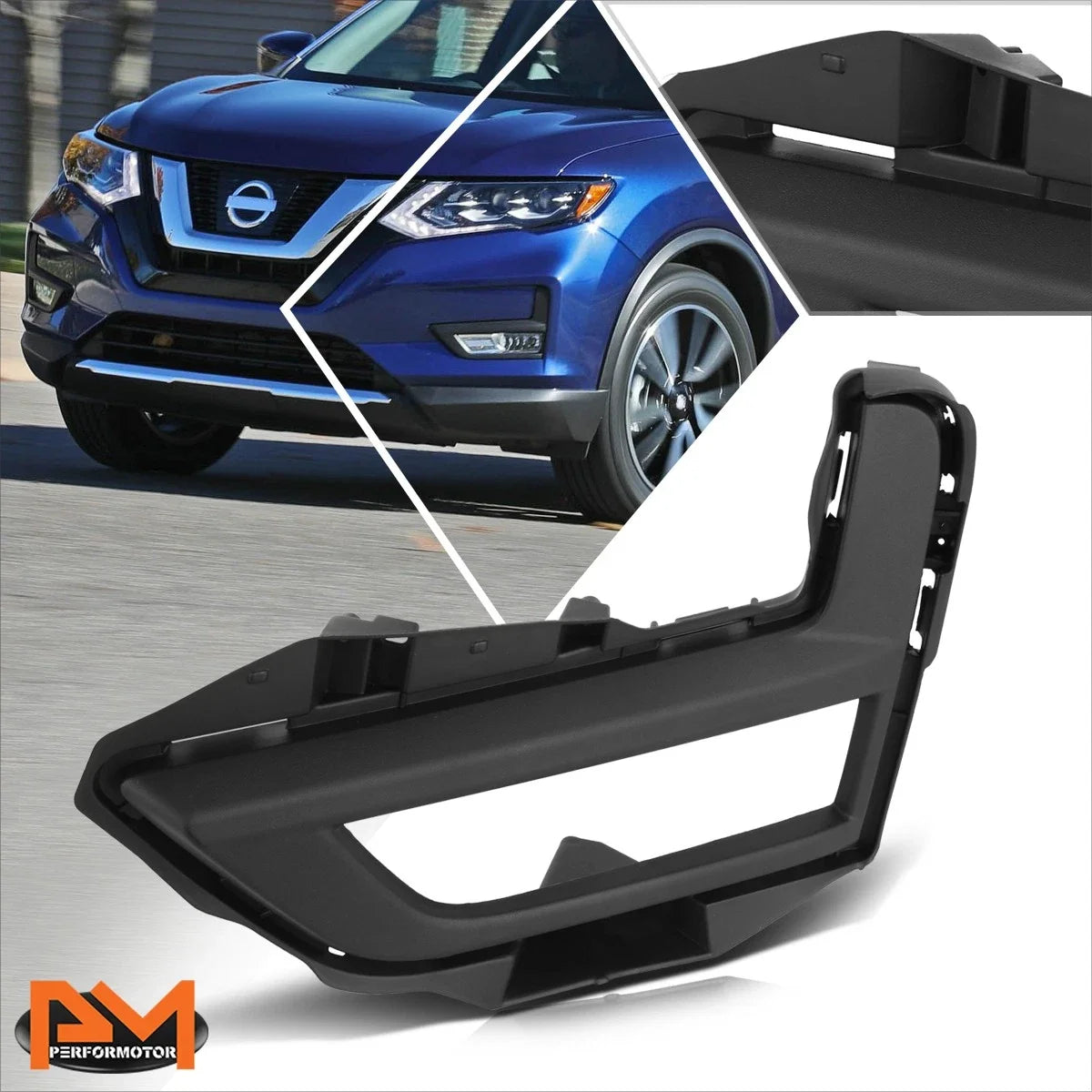 Fog Light Cover Bezel for Nissan Rogue (2017-2020)