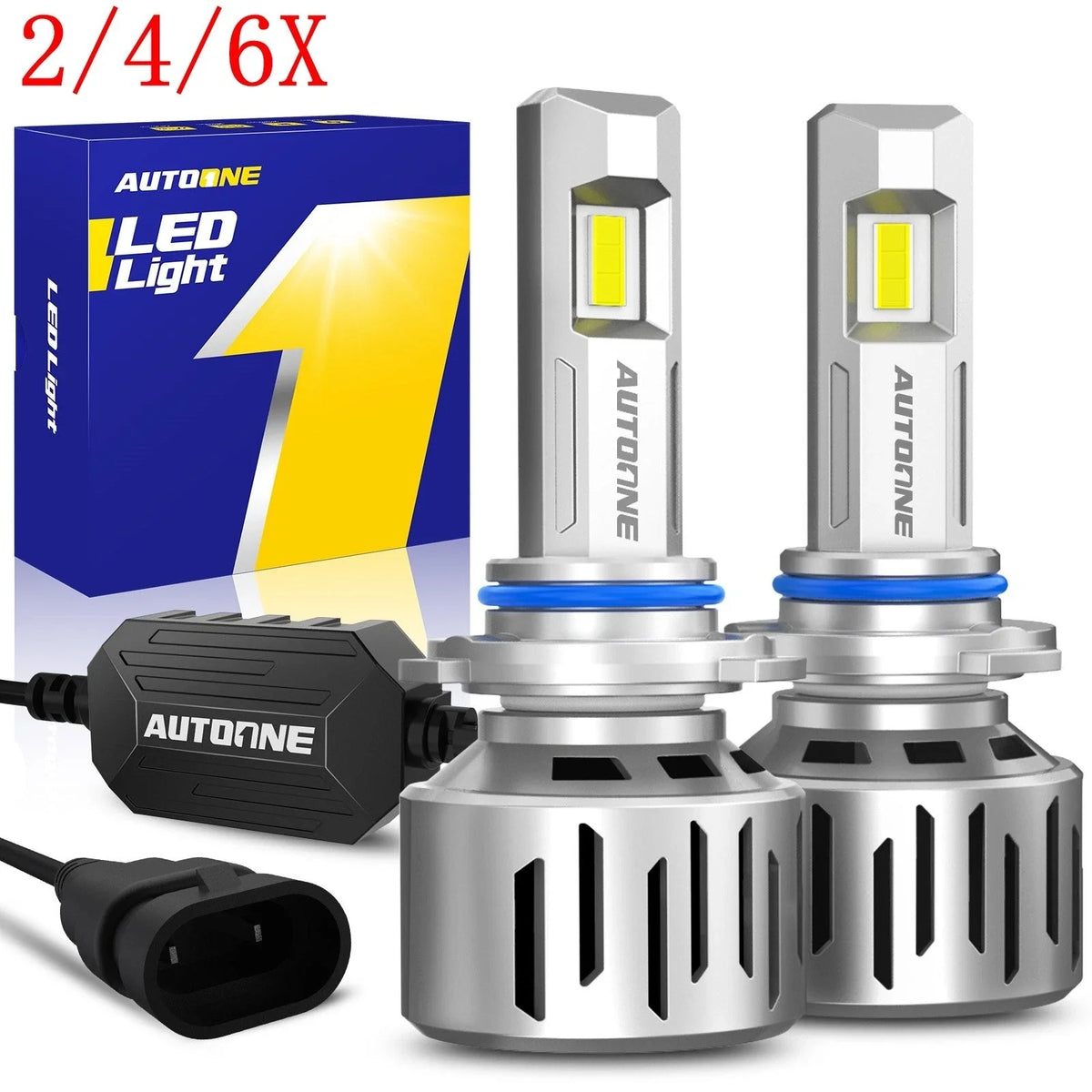 9005 LED Headlight Bulb Conversion Kit - Pair of 2