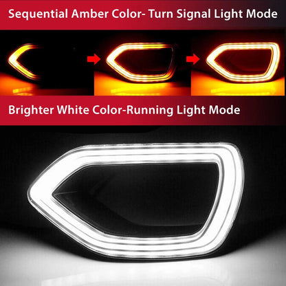 Grille LED DRL Switchback Lights for Dodge Charger SXT 2015-2019