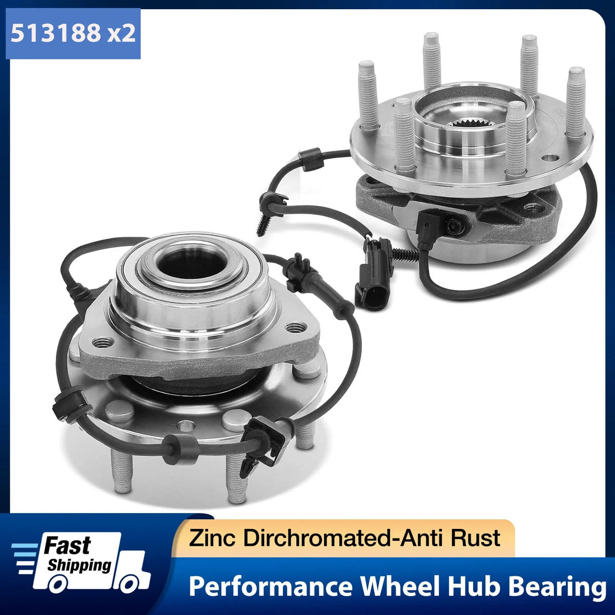 Front Wheel Hub Bearing Assembly for Chevrolet Trailblazer, SSR (2002–2009)