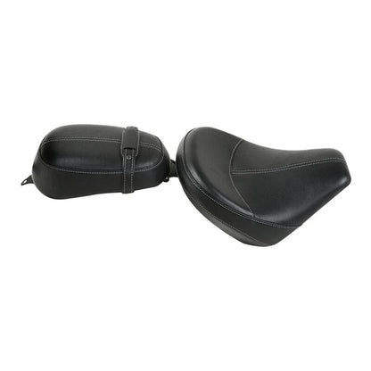 Black Seat Set for Driver and Passenger - Indian Scout Sixty 2015-2023