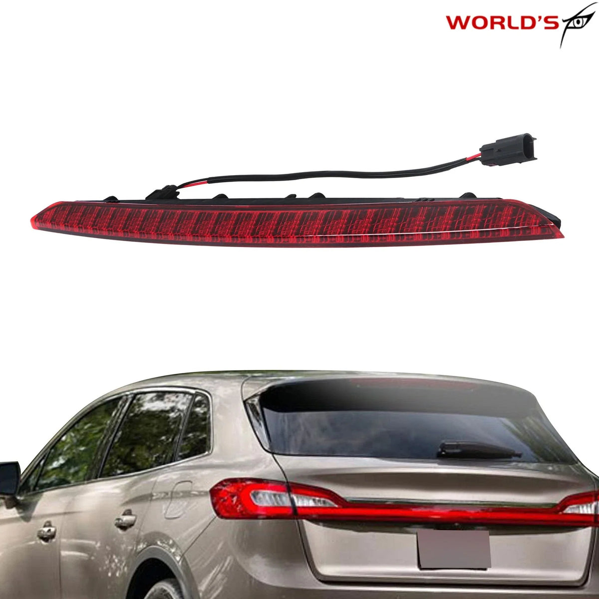 LED 3rd Brake Lamp for Lincoln MKX (2016–2018)