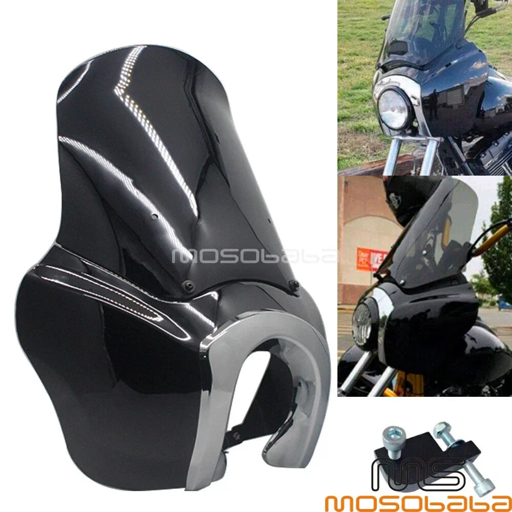 Front Fairing and Windscreen for Harley Dyna FXD 2006-2017