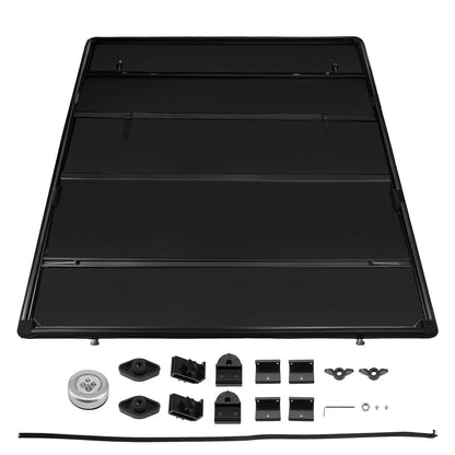 Soft Vinyl Tonneau Cover 5ft for Jeep Gladiator 2020-2026, Tri-Fold