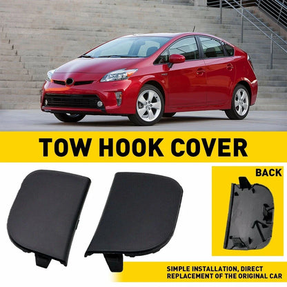 Tow Hook Eye Cap Covers for Toyota Prius (2012-2015) Left & Right