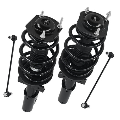 Front Strut Assembly with Coil Springs & Sway Bars for 2009-2012 Traverse