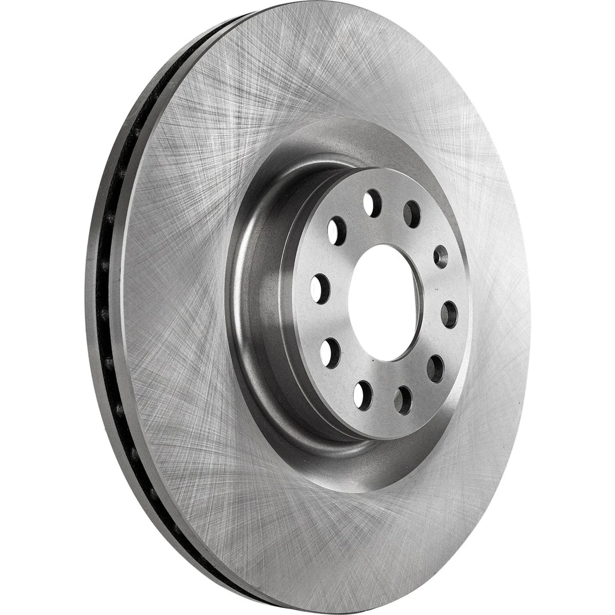 Solid Disc Brake Rotor for Volkswagen Passat (2006-2009) Front Left/Right