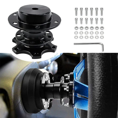 Racing Adapter Snap Off Boss Kit for Universal Car Steering Wheel (Universal)