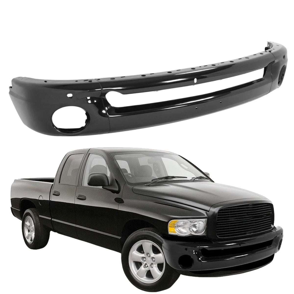 Front Bumper for Dodge Ram 1500 2002–2008, Ram 2500/3500 2003–2009