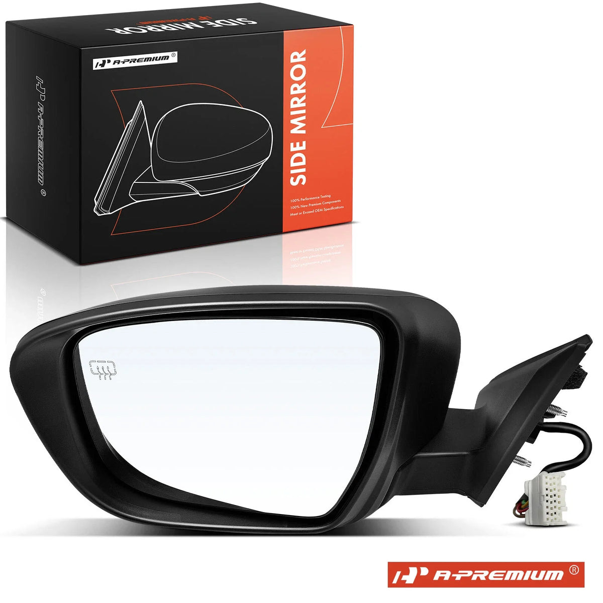 Power Mirror with Power Fold Signal Light for Nissan Rogue (2014–2016)