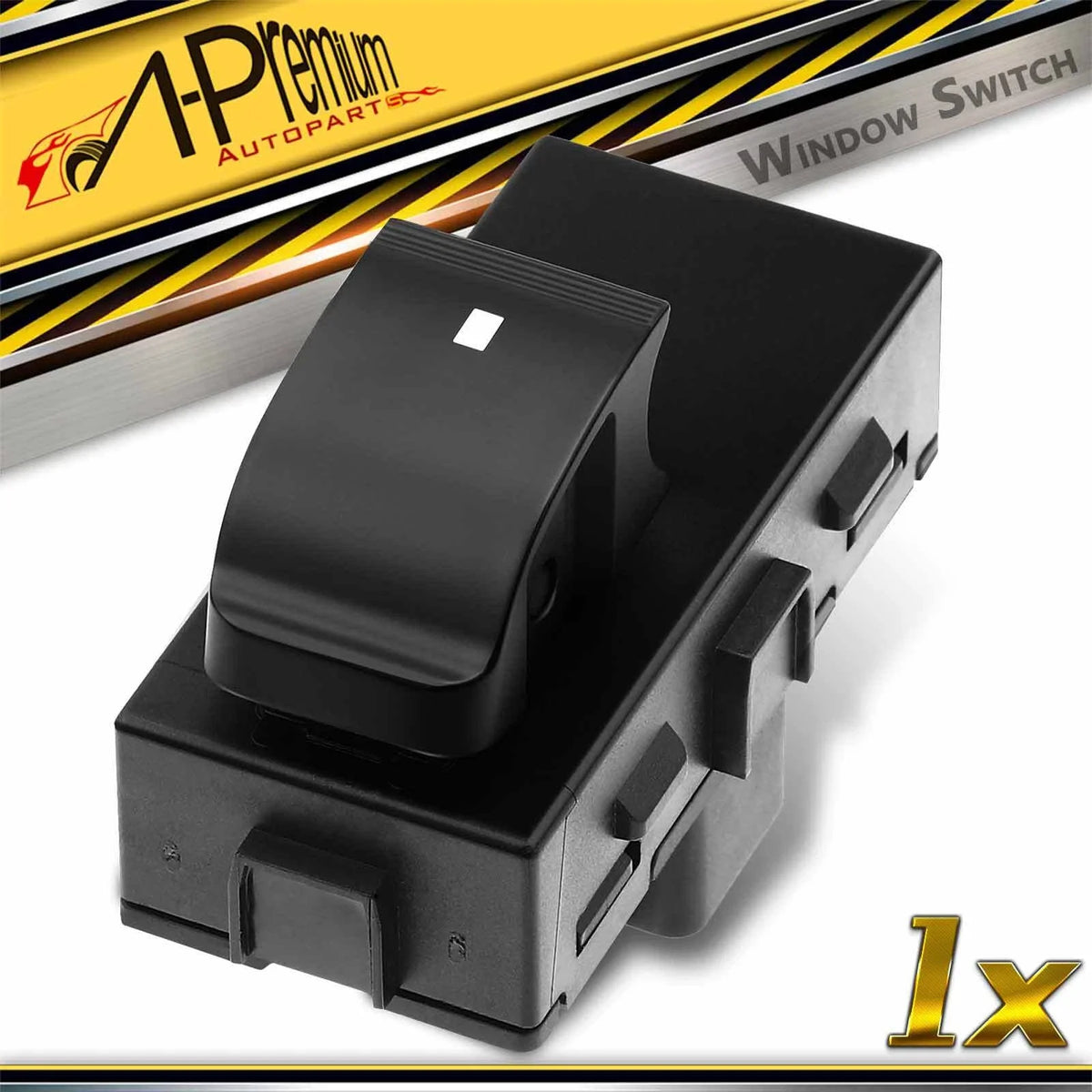 2X Rear Power Window Switch for Chevy Silverado 1500 (2007)