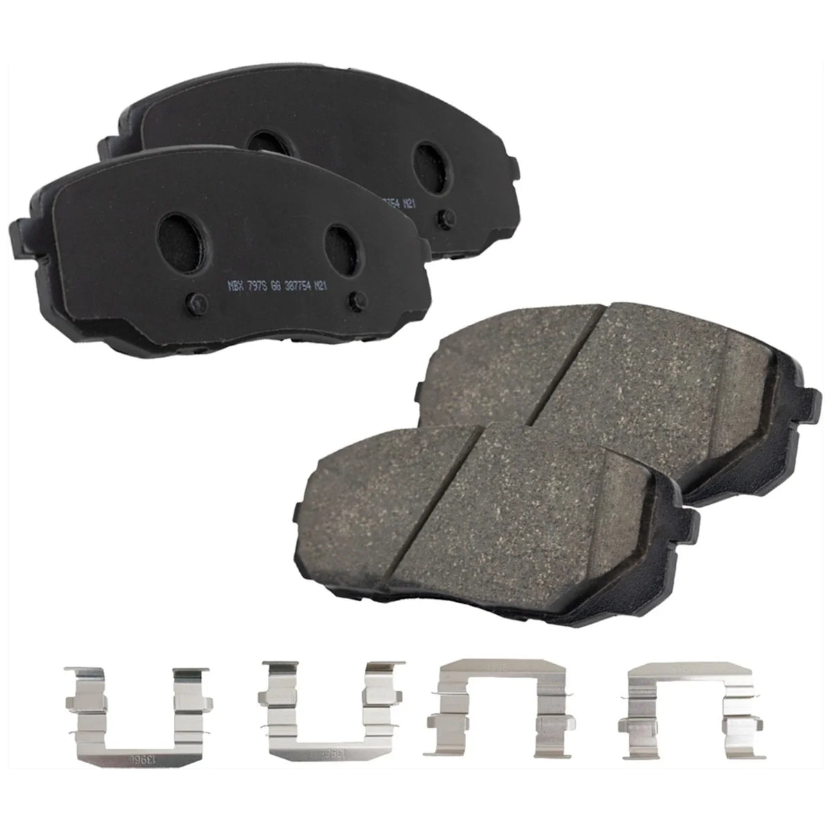 Front Brake Pads and Disc Rotors Set for Kia Sedona (2015-2021)