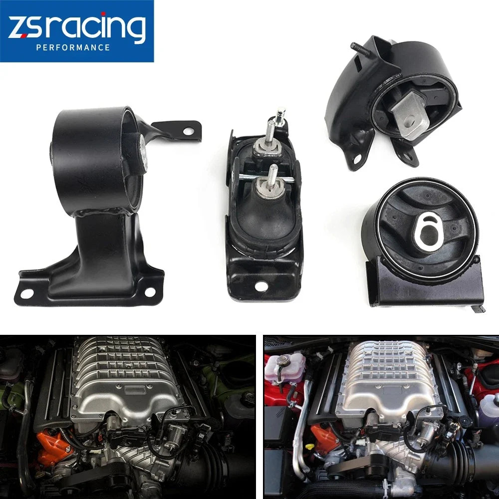 Set of 4 Engine Motor Mounts for Chrysler Town & Country 2011-2016