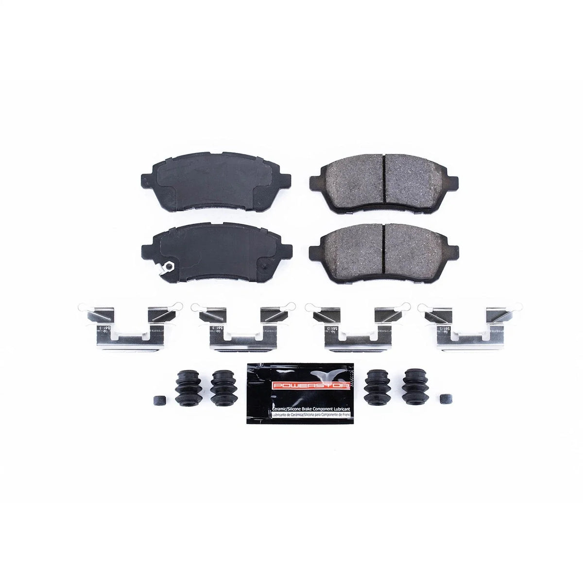 2X Powerstop Z23 Brake Pads for Mazda 2 (2011–2014)