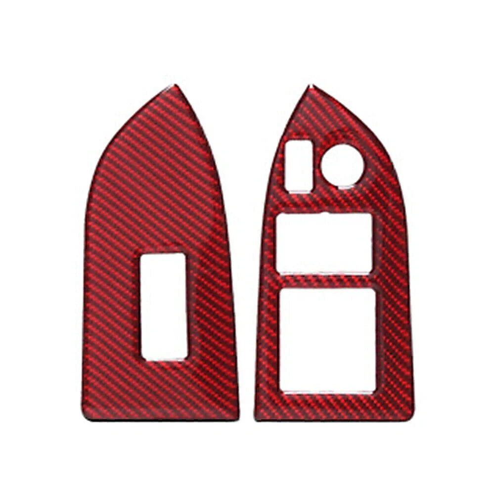 Window Switch Button Cover Trim - Red for Toyota 86, Subaru BRZ