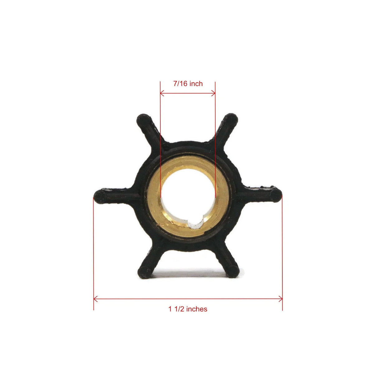 Impeller & Housing Water Pump Kit for Johnson Evinrude Outboard 4-8 HP
