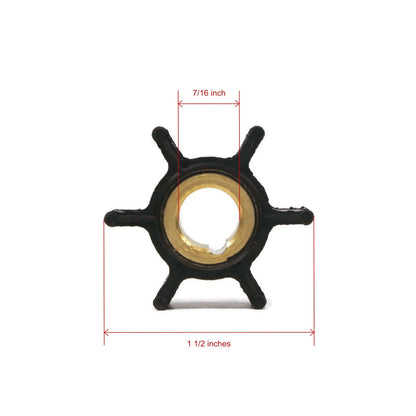 Impeller & Housing Water Pump Kit for Johnson Evinrude Outboard 4-8 HP