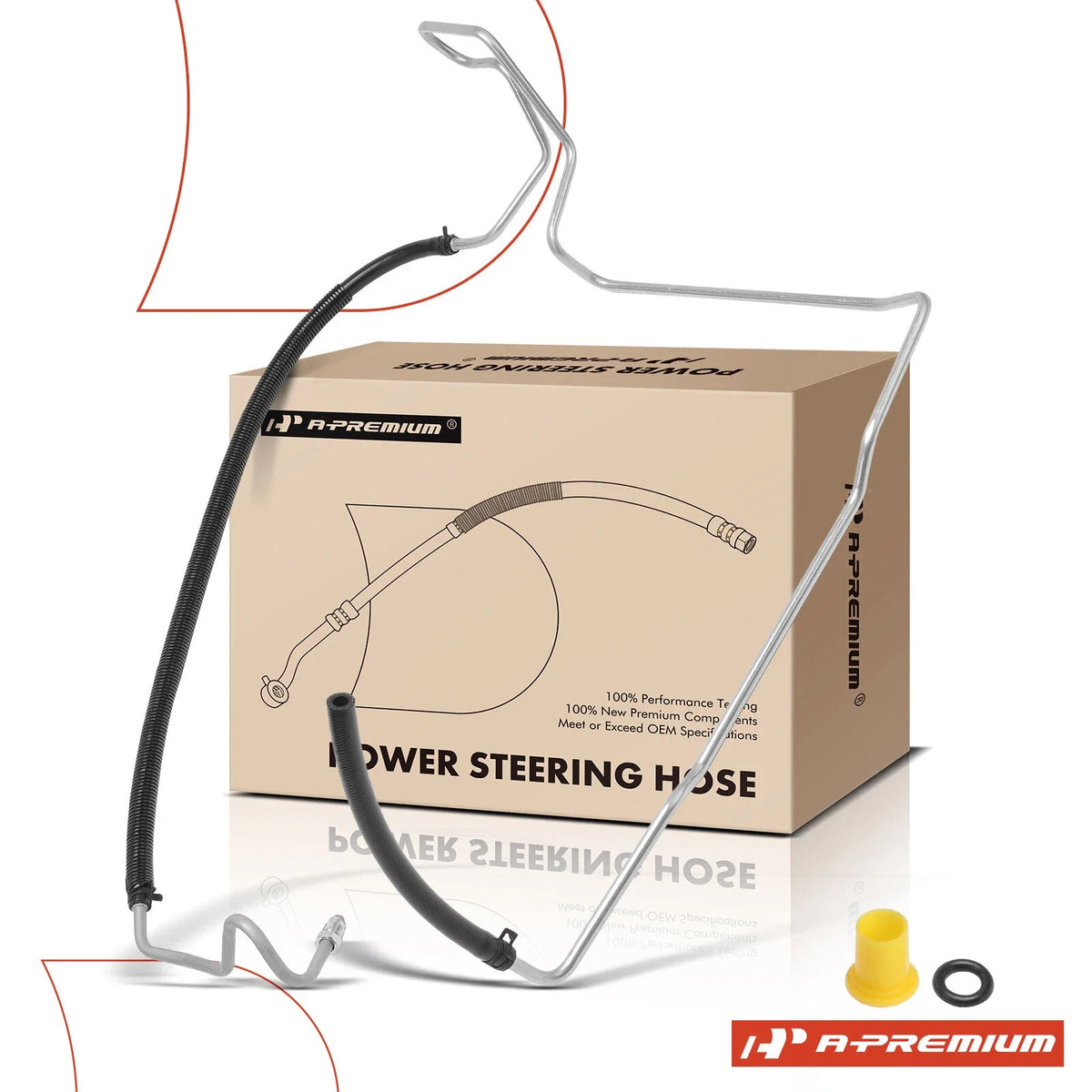 Power Steering Return Line Hose for Buick LeSabre, Park Avenue