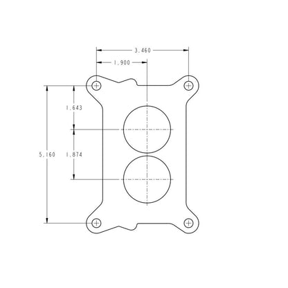 Holley 0-4412HBX Carburetor for Chevy Olds J Series Pickup (Year Range)