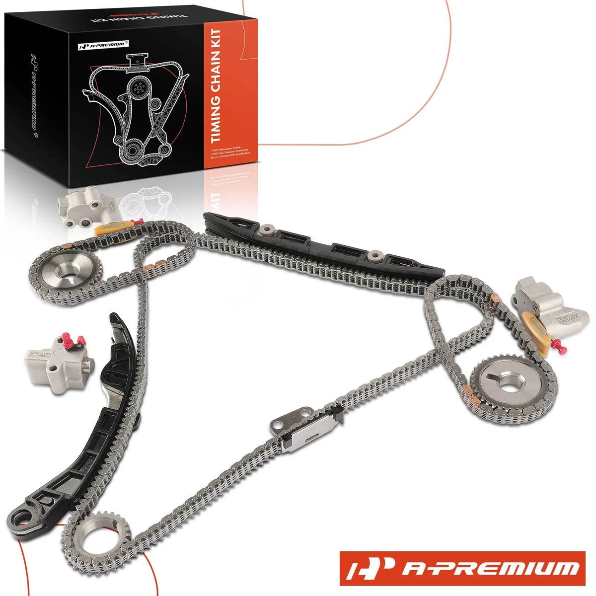 12x Timing Chain Kit for Nissan Altima Murano INFINITI JX35 (2007–2014)