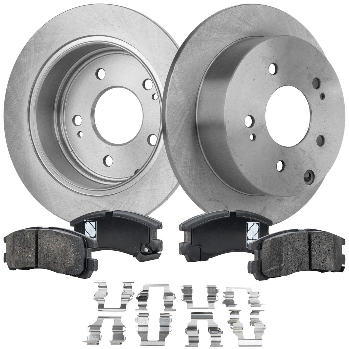 Rear Brake Disc and Pad Kit for Mitsubishi Eclipse Galant (2004–2011)