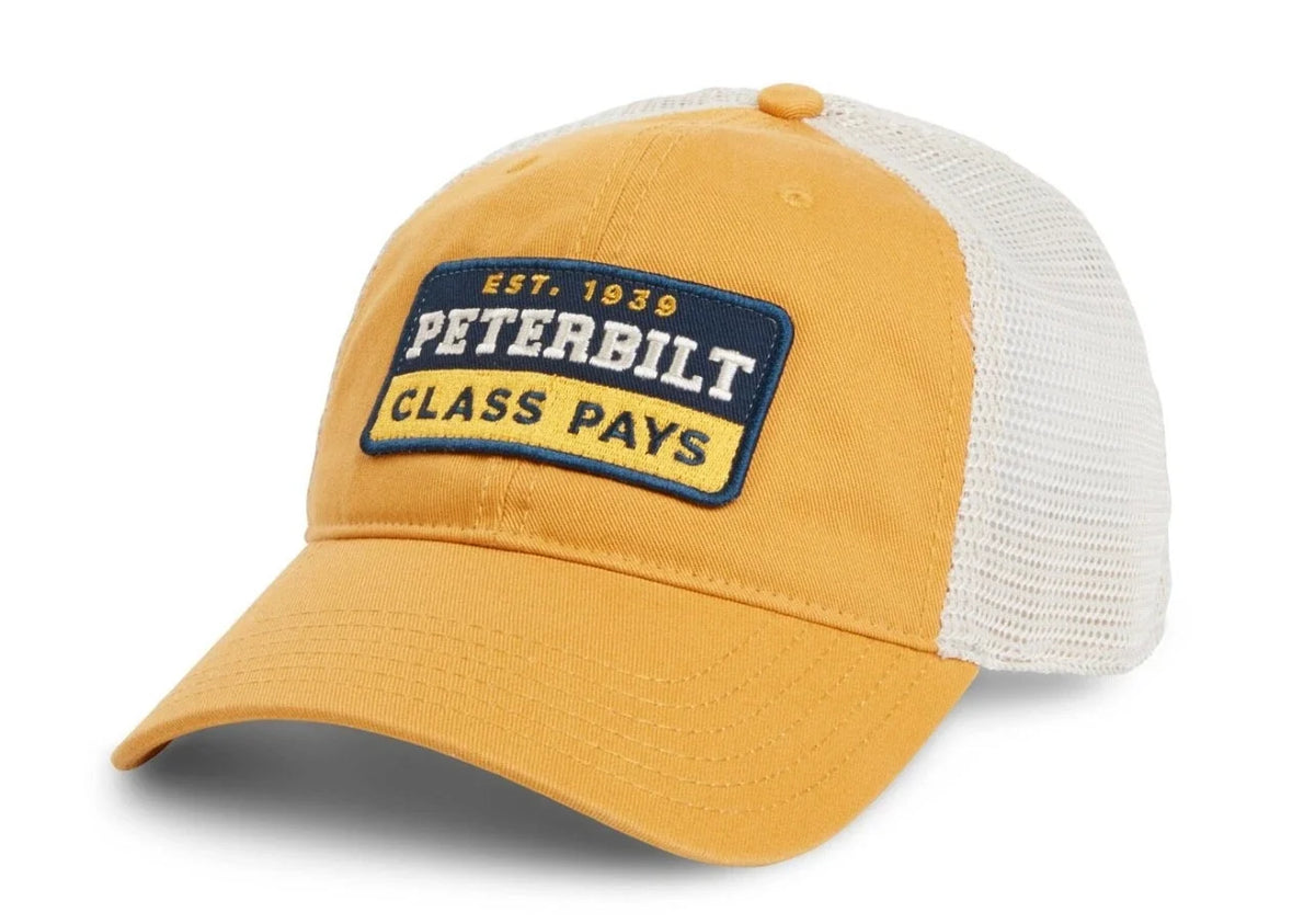 Low Profile Cap - Gold Rush 'Class Pays' for Peterbilt Trucks