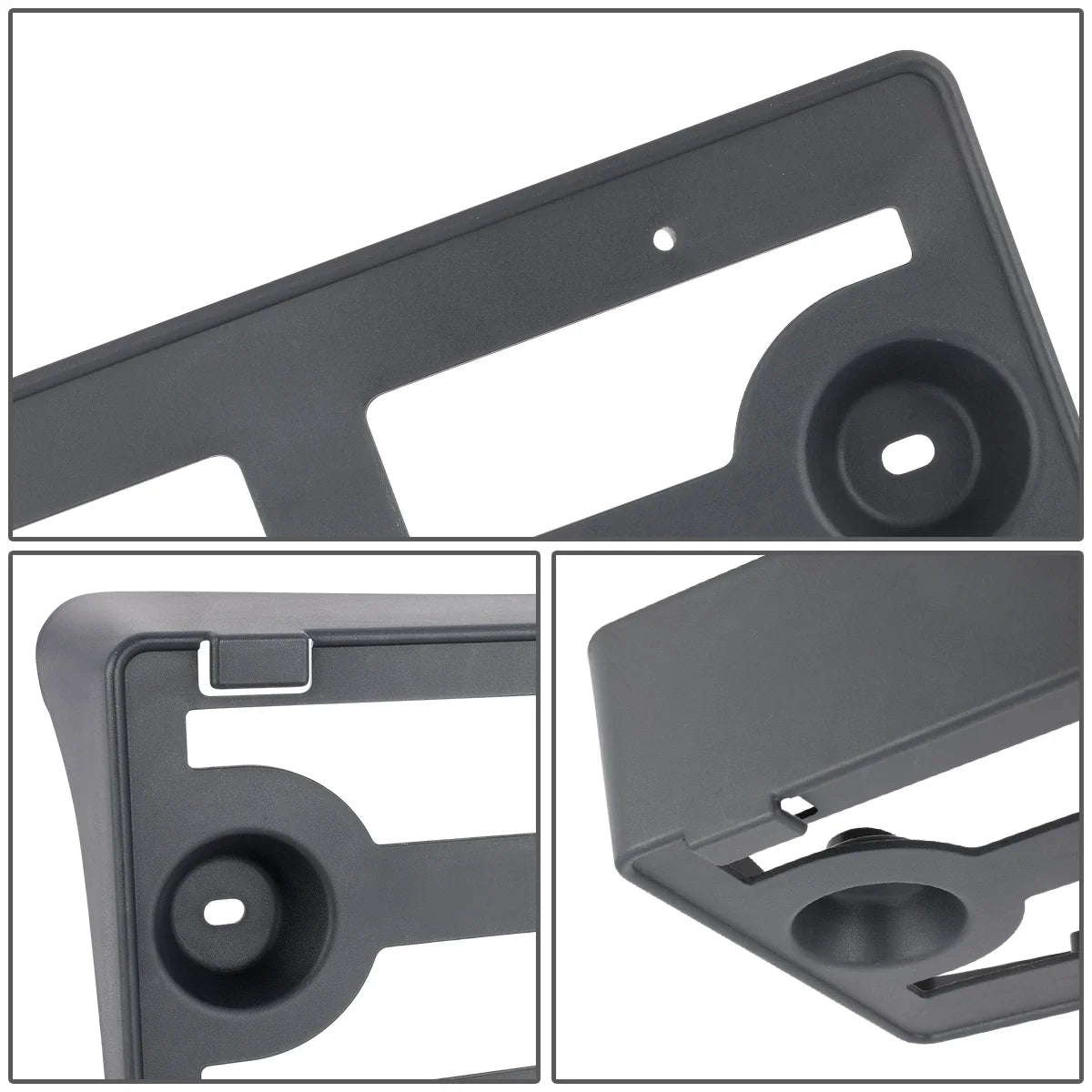 Front Bumper License Plate Mounting Bracket for Ford Mustang (2018–2021)