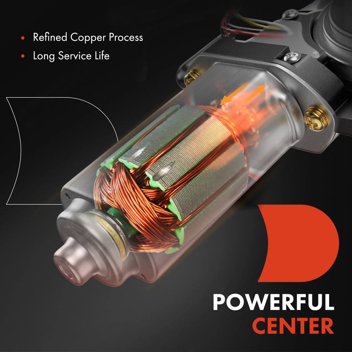 Front Left Window Motor for Honda CR-V (2007 to 2011)