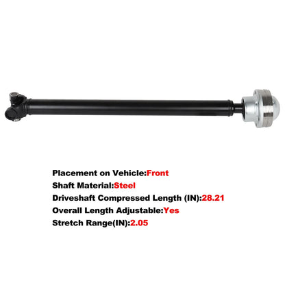Front Drive Shaft AWD/4WD for Ford Explorer 2002-2005