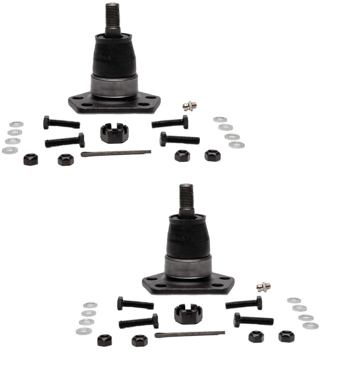 Set of 2 Front Upper Suspension Ball Joints for Buick Chevy GMC (RWD)
