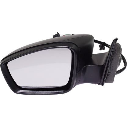Heated Power Mirror for Volkswagen Jetta (2013–2016) LH Textured Memory