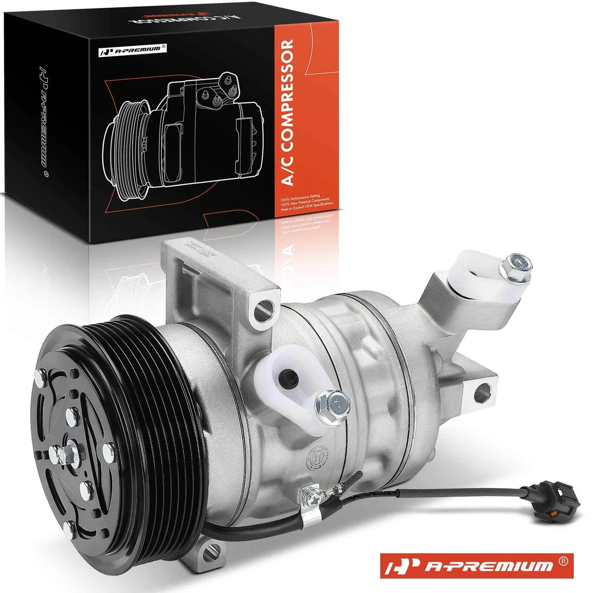 A/C Compressor with Clutch for Nissan Versa (2009–2011)