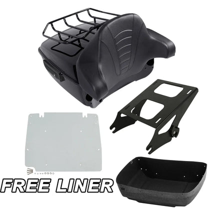 Trunk Backrest Pad Mount Plate for Harley Touring (2014-2025 Road Glide)