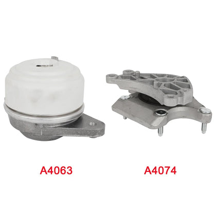 3X Engine Motor Trans Mount for Mercedes-Benz C250 (2010–2012)