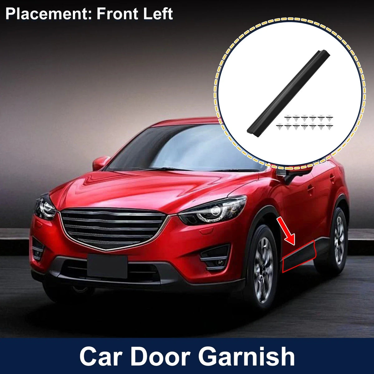 Door Side Lower Trim Garnish for Mazda CX-5 (2017–2026)