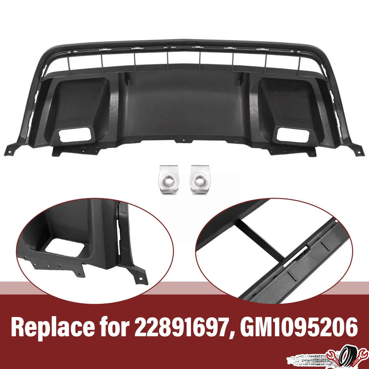 Lower Front Bumper Skid Plate for Chevrolet Colorado (2015–2020)