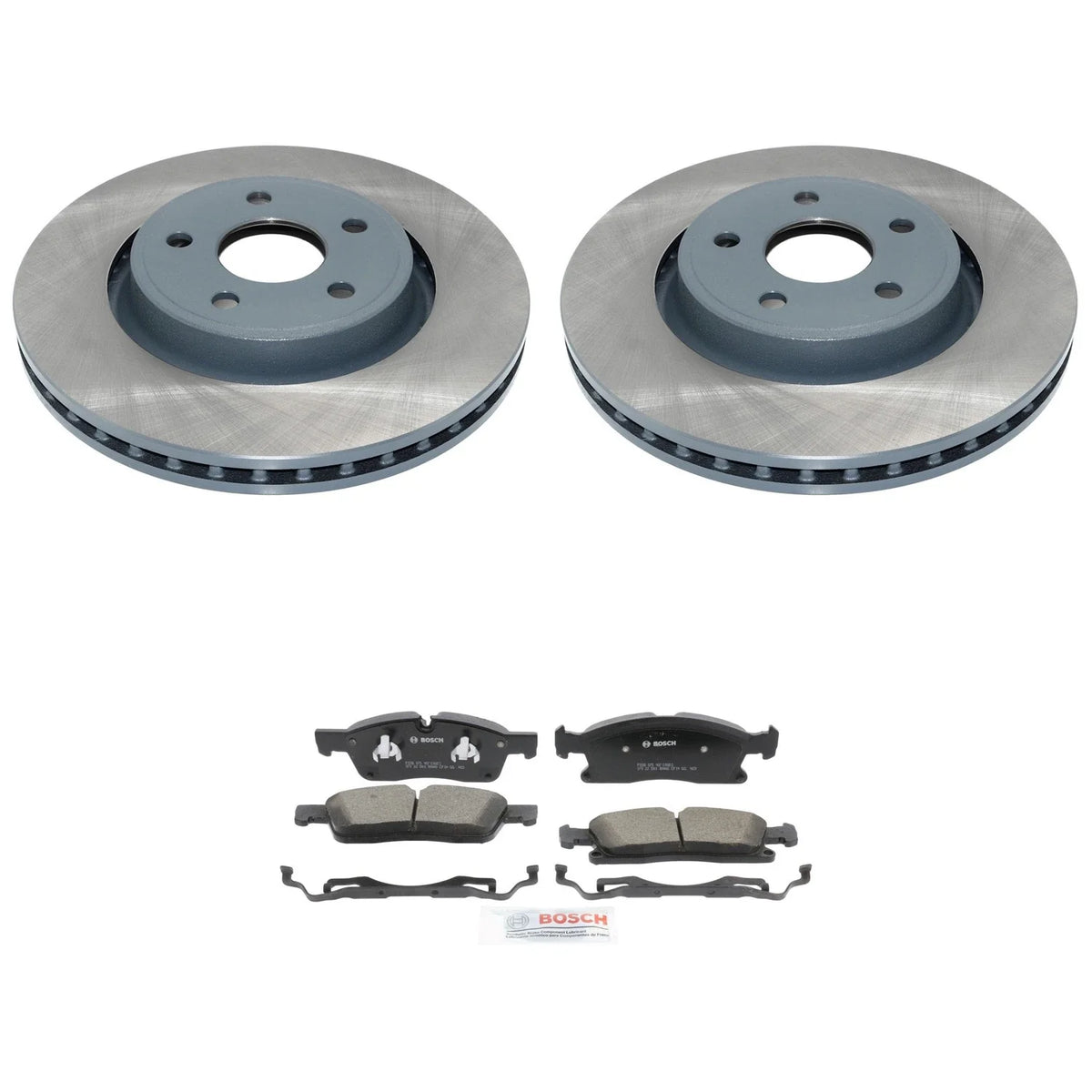 Front Brake Pad and Rotor Kit for Dodge Durango (2011-2023)
