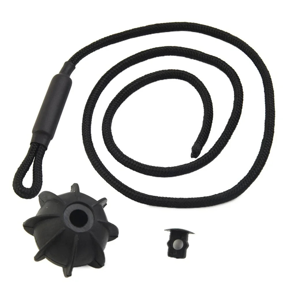 Black Rubber & Nylon Parcel Shelf Cord for Mk5 Golf 2006-2013