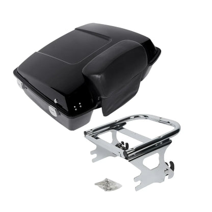 Chopped Trunk & Backrest Rack Mount for Harley Touring 1997–2008