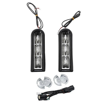 Saddlebag LED Insert Support & Brake Turn Light for Harley Touring (2014–2025)